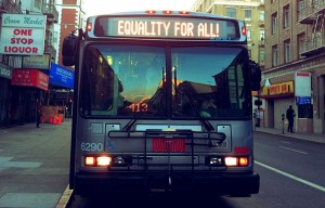 No More “Go Niners”: Muni Stops Running Promotional Messages On Their Bus Displays