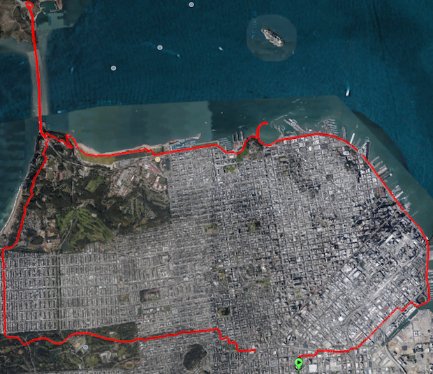 san_francisco_marathon_training_route